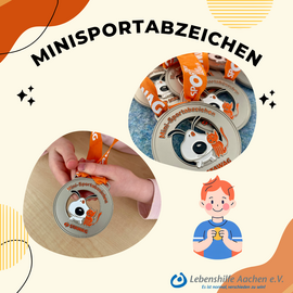 Minisportabzeichen Inklusiv in der KiTa Elise 